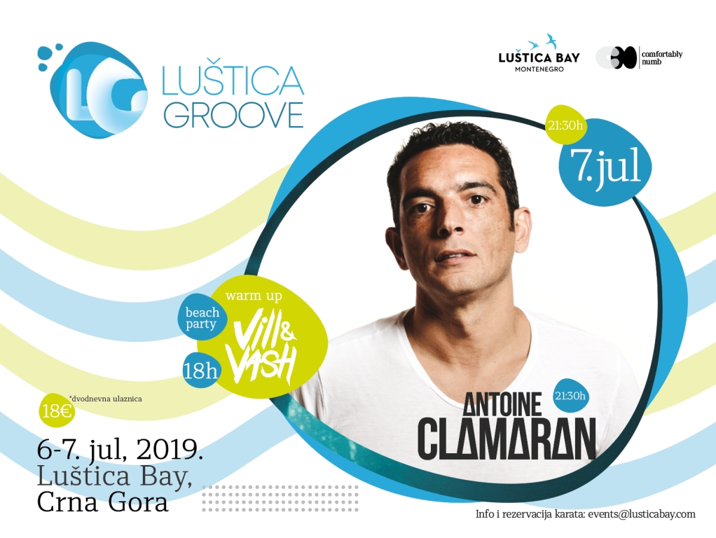 Luštica Groove: Večeras nastupa DJ Antoan Klamaran, ulaz slobodan