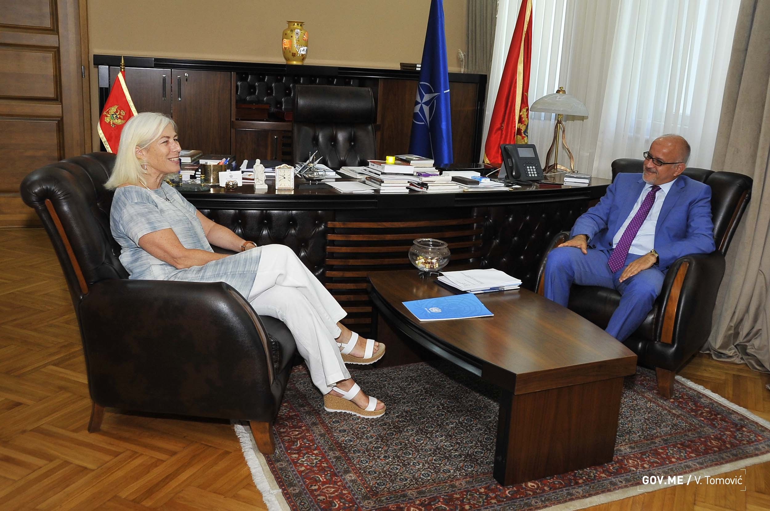 Darmanović – Mekluni: Crna Gora čvrsto privržena multilateralizmu i regionalnoj saradnji