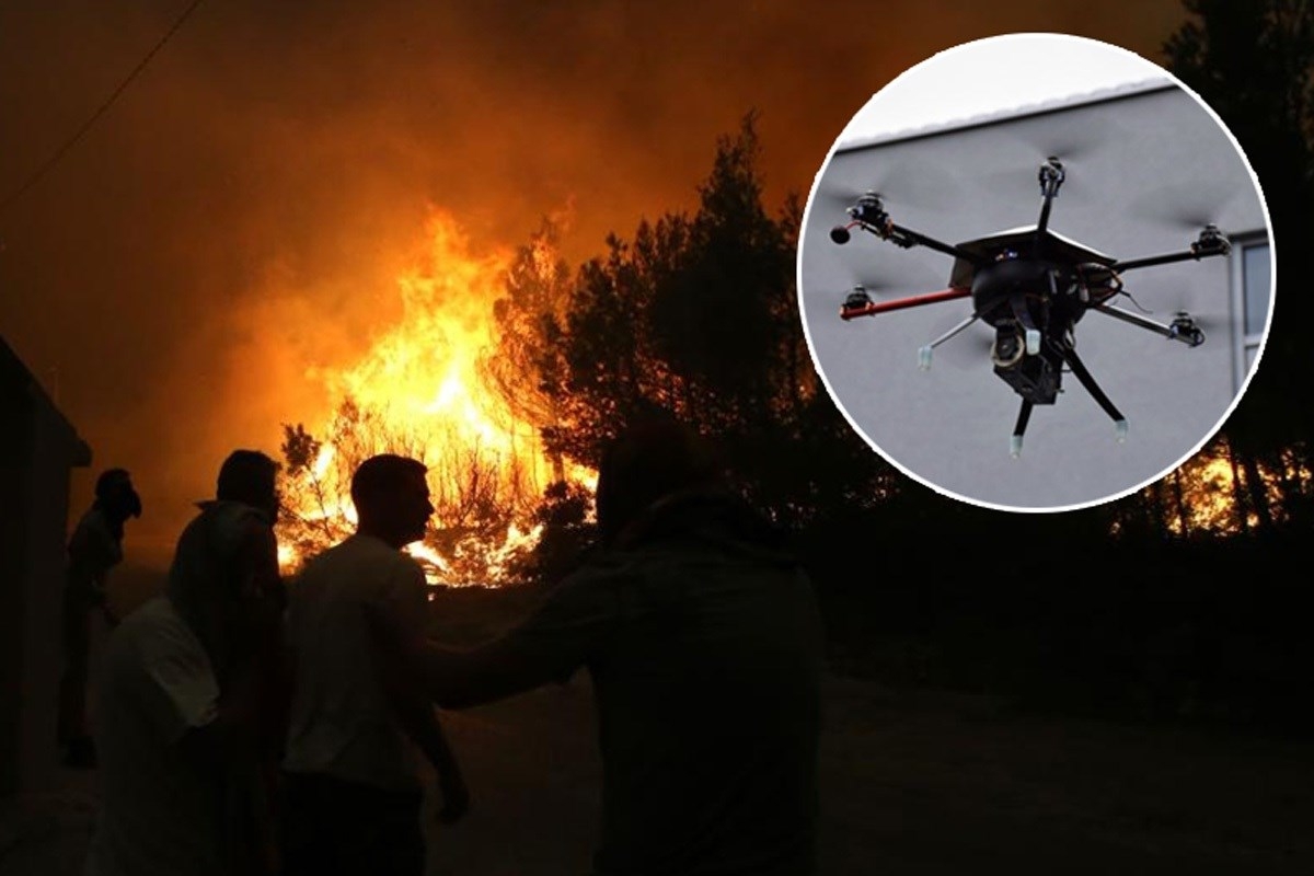 Dron pomaže podgoričkim vatrogascima u zaštiti od požara