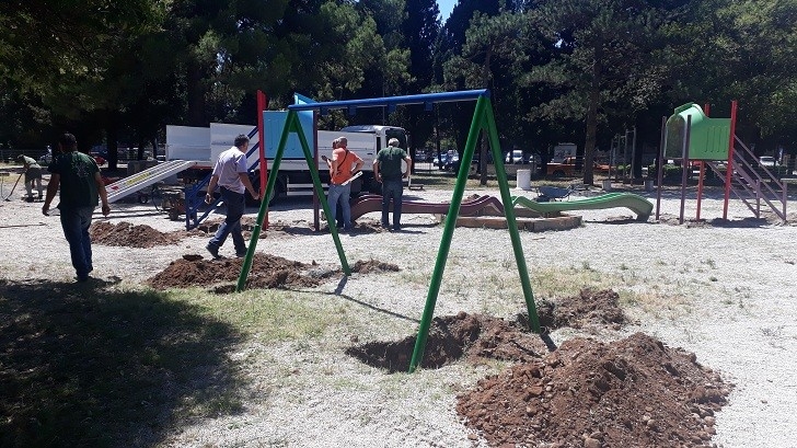 Tri nova dječija igrališta u Podgorici
