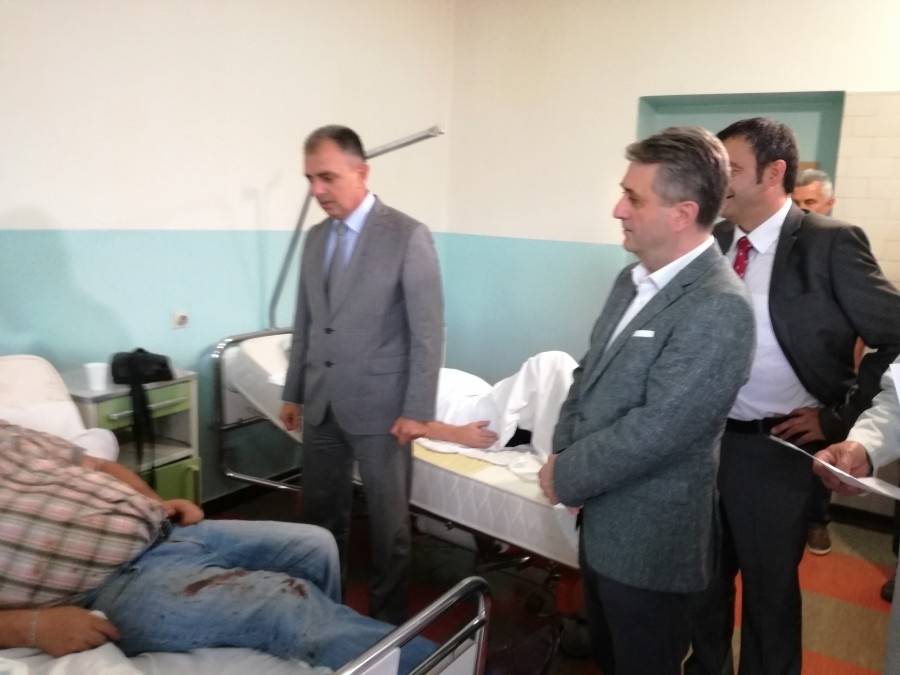 Udes u Pljevljima: Svi povrijeđeni zbrinuti i dobro se osjećaju