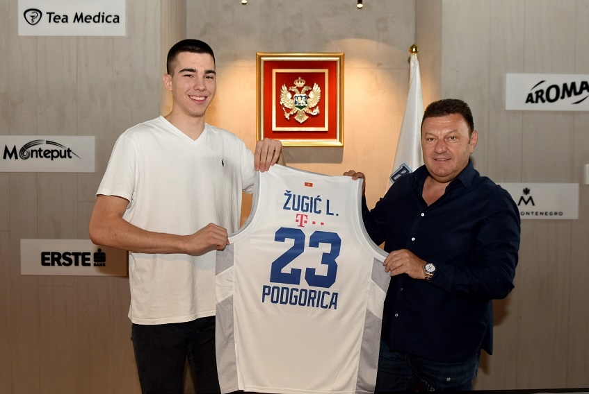 Talentovani Luka Žugić stigao u Budućnost