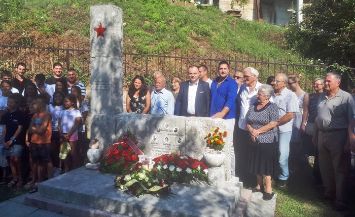 U Baošićima obilježeno 77 godina od pogibije šestorice strijeljanih rodoljuba