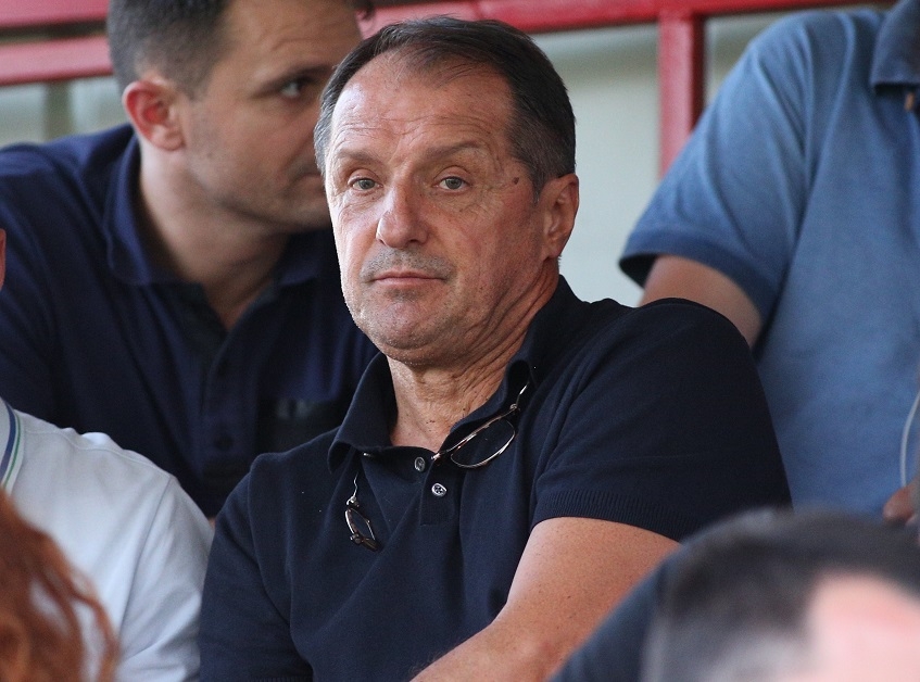 Novi selektor gleda meč Budućnosti i Rudara