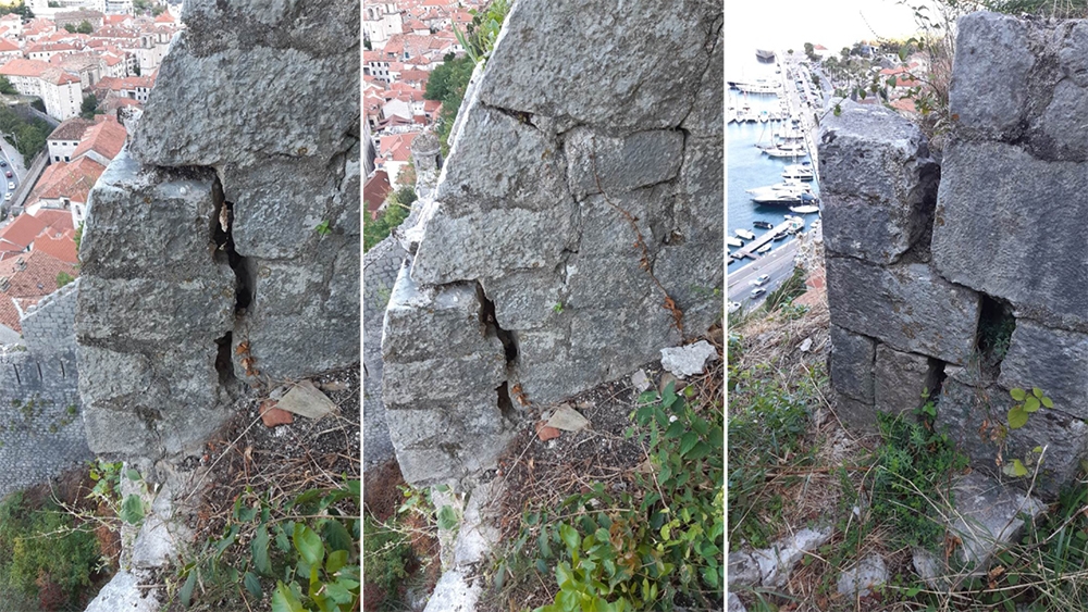 Počela sanacija na dijelu gradskih bedema iznad Gurdića