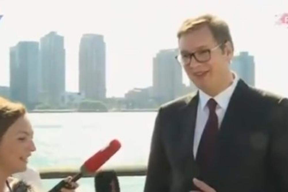 Vučić o večeri u Njujorku: “Pojeo sam parče ‘leba, i bilo je vode