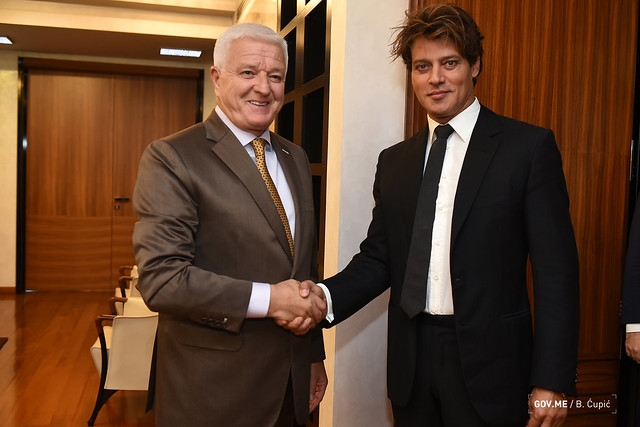 Marković sa poznatim italijanskim glumcem Gabrijelom Garkom: “Želimo da unaprijedimo filmsku djelatnost”