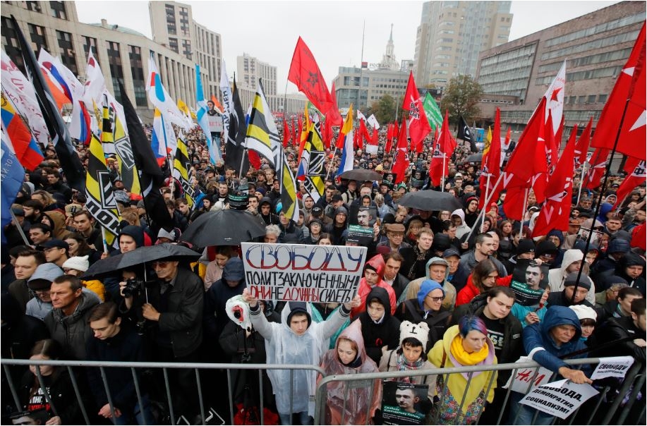 Oko 20.000 ljudi na protestu opozicije u Moskvi