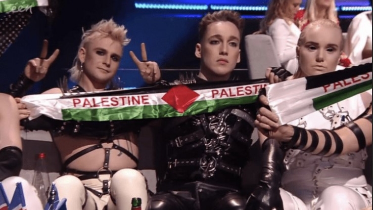 Skandal na Evroviziji: Evo kakvu kaznu je dobila grupa Hatari zbog palestinske zastave