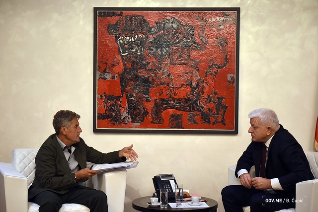 Marković primio delegaciju USCG: Unapređenje uslova rada zajednički zadatak Vlade i Sindikata