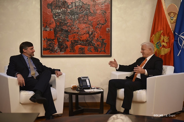 Marković primio američkog izaslanika, Palmer: “Nije slučajno što prvo posjećujem Crnu Goru”