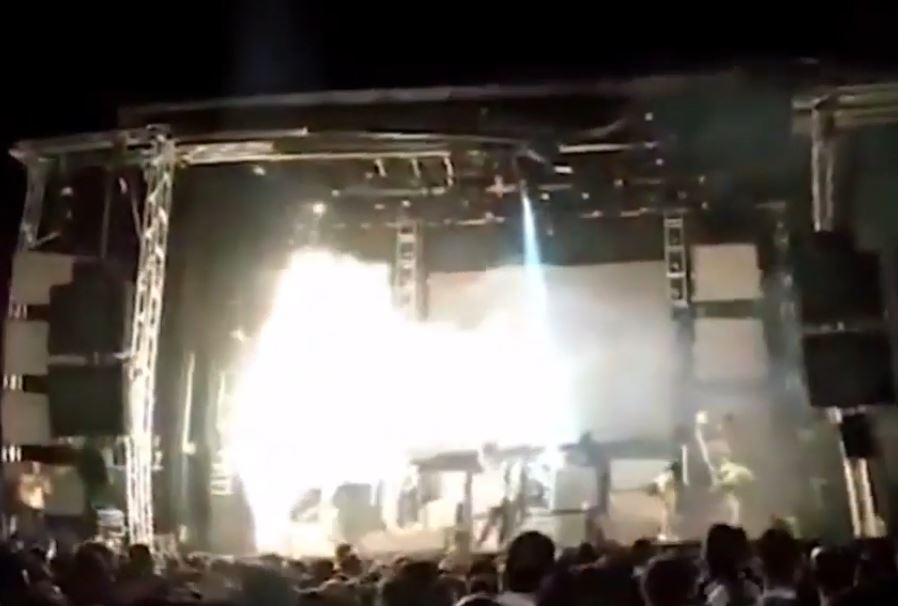 (VIDEO) Tragedija na koncertu u Španiji: Pjevačica poginula nakon što je pogodio vatromet