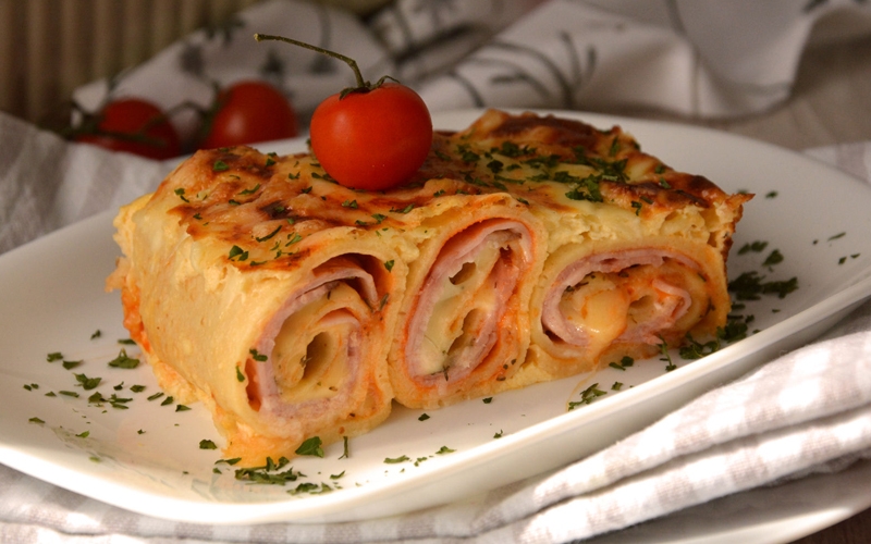 Recept dana: Zapečene i slasne pizza palačinke