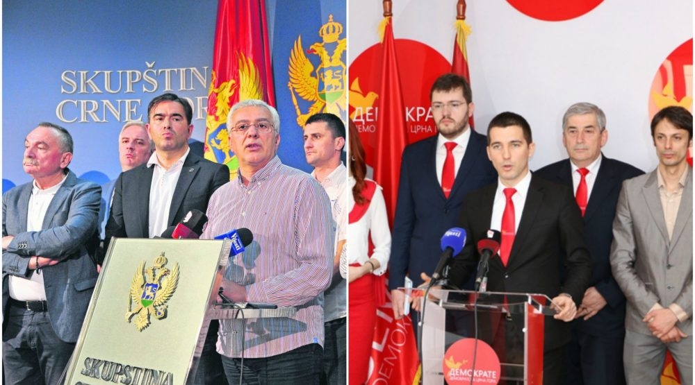 U “ratu” DF-a i Demokrata za dva mjeseca razmijenjeno 40 brutalnih saopštenja – DPS sa “tribina” navija za produžetke