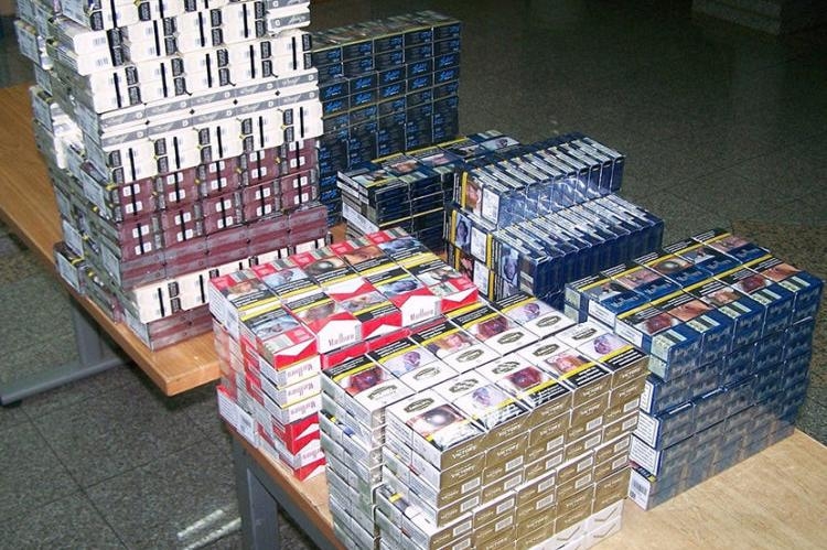 Policija u Baru i Pljevljima oduzela cigarete vrijedne oko 17.000 eura
