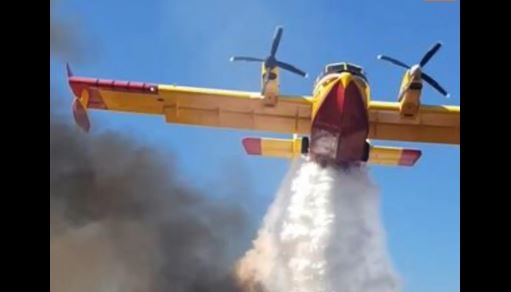 Hrvatska: Kanader išao pravo na vatrogasce, pilot na vrijeme reagovao
