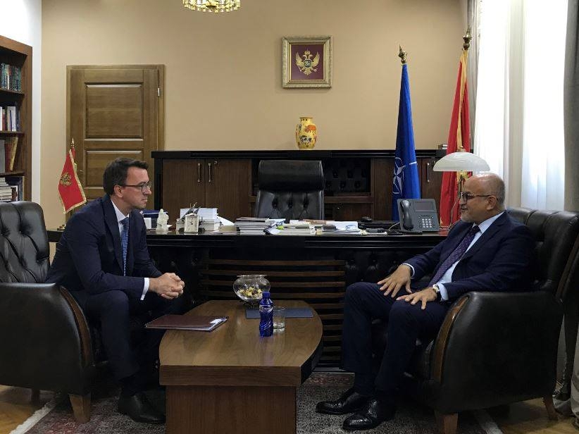 Darmanović primio u nastupnu posjetu ambasadora Rusije