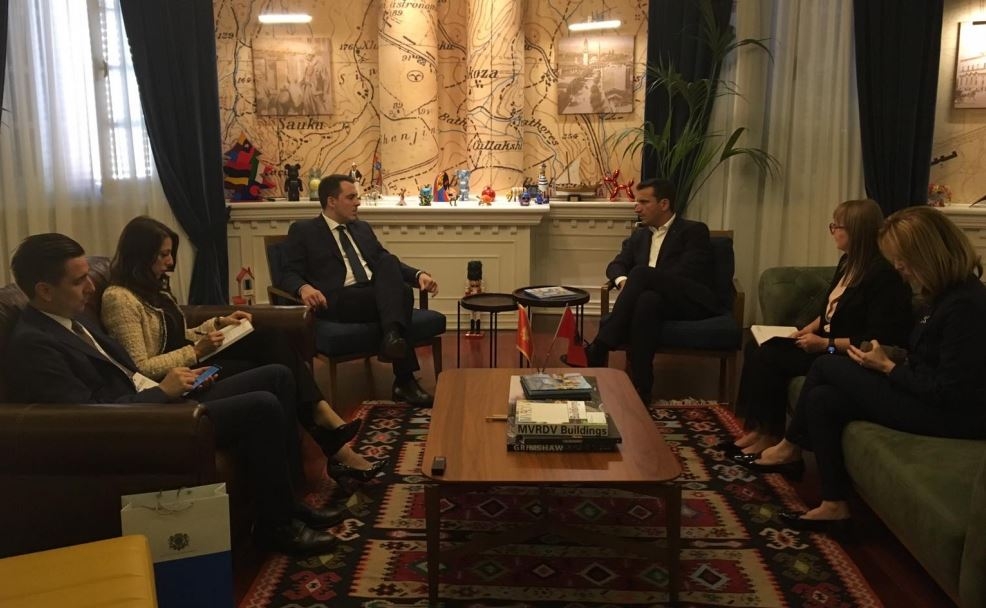Vuković sa gradonačelnikom Tirane: Zajedno možemo realizovati brojne projekte