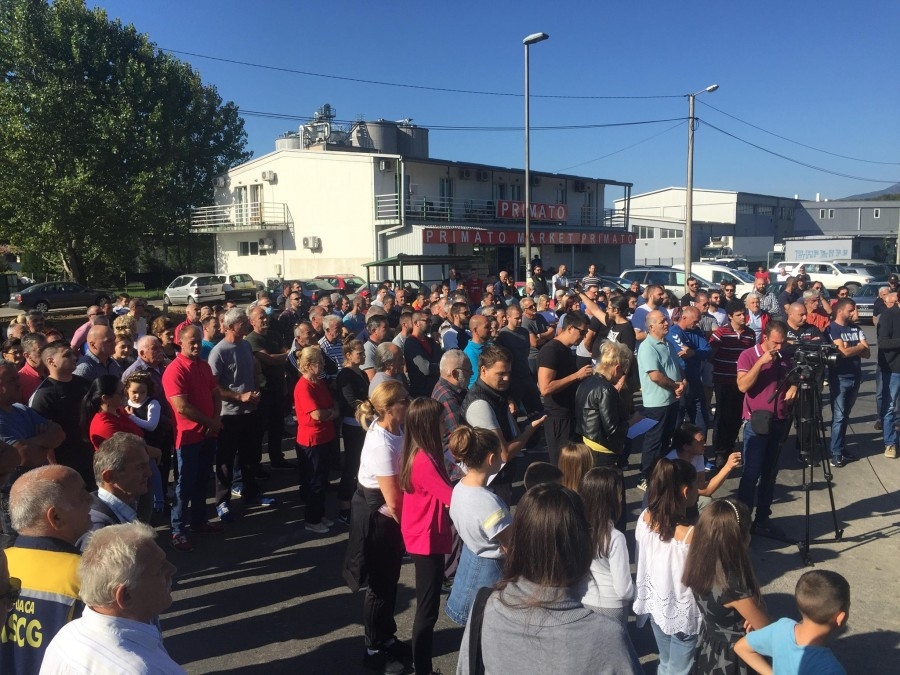 Protest mještana: Farmu svinja izmjestiti iz Spuža