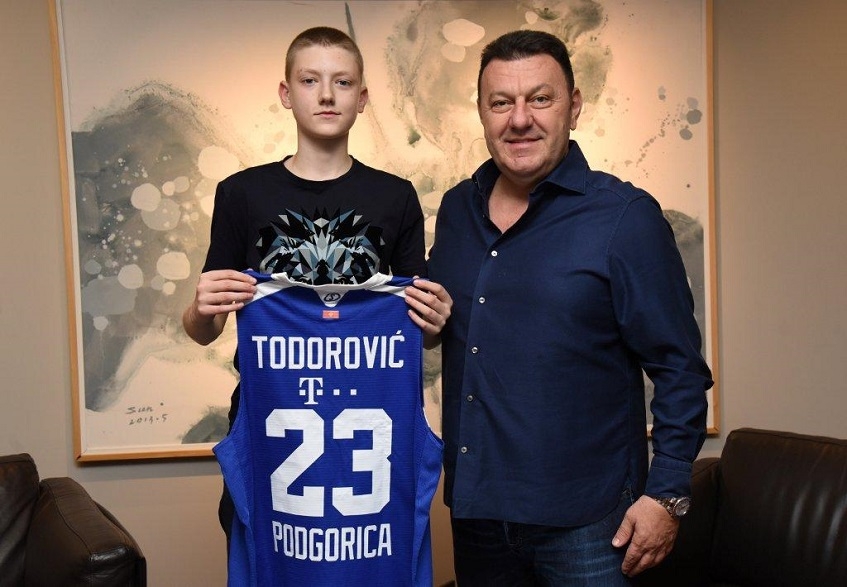 Budućnost misli na budućnost: Todorović novi član mlađih selekcija