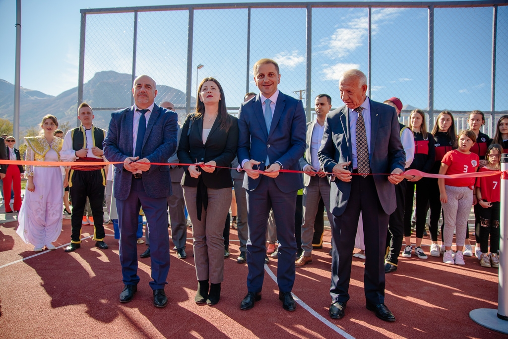 Otvoreni školski sportski tereni u Gusinju vrijedni 350.000 eura