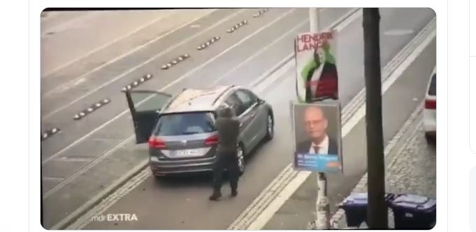 Uznemirujuće: Objavljen snimak napada u Njemačkoj, muškarac izašao iz auta i pucao na ljude