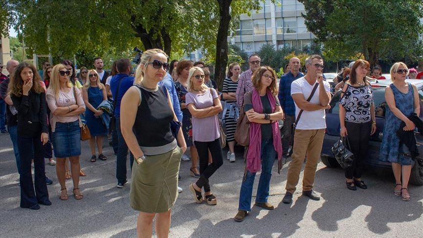 Prosvjetari na protestu u Podgorici zatražili ostavku Šehovića