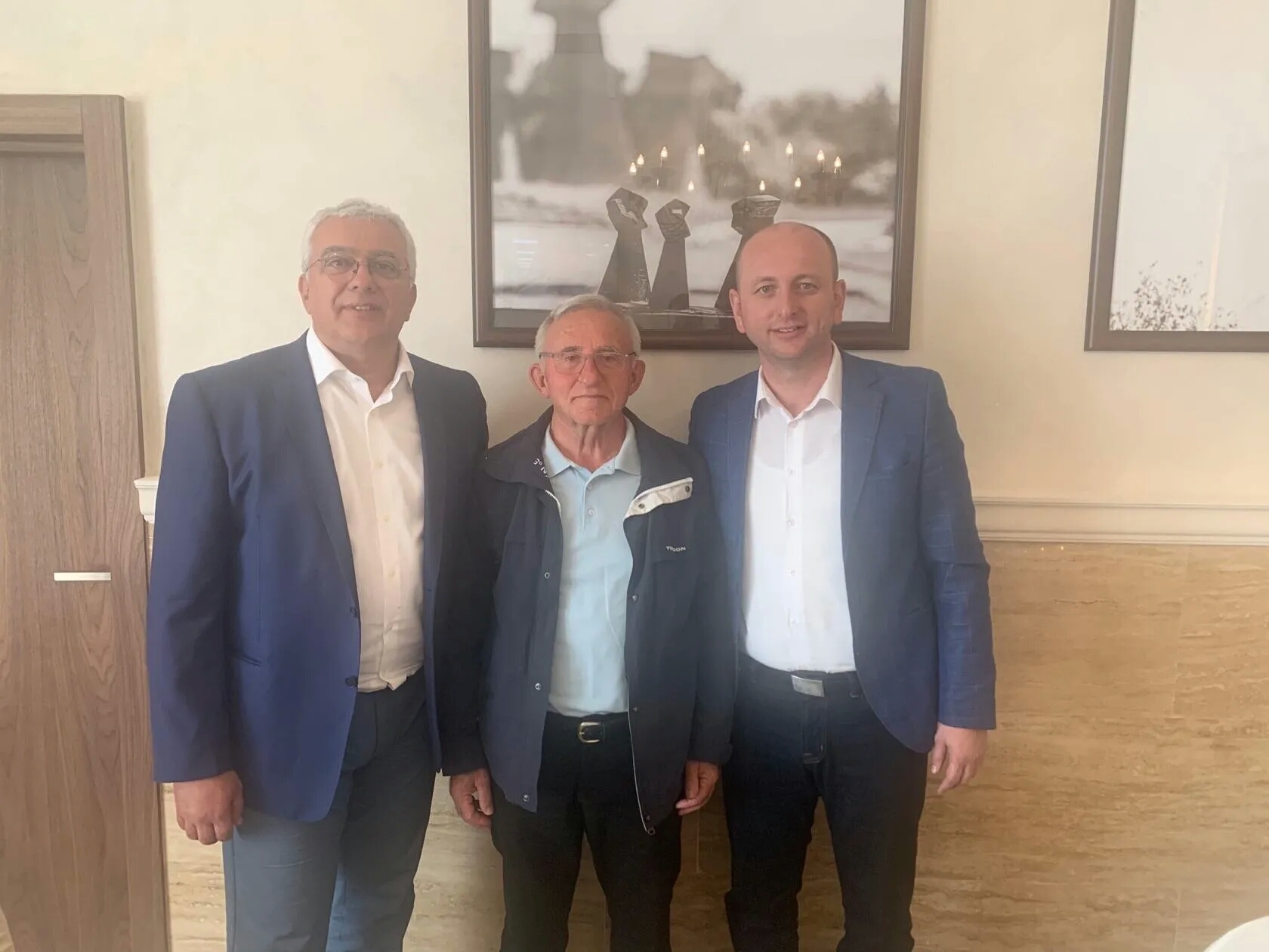 Mandič i Knežević posjetili srpskog generala Lazarevića