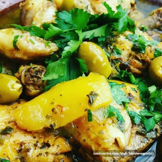 Recept dana: Marokanska piletina sa zelenim maslinama i usoljenim limunom
