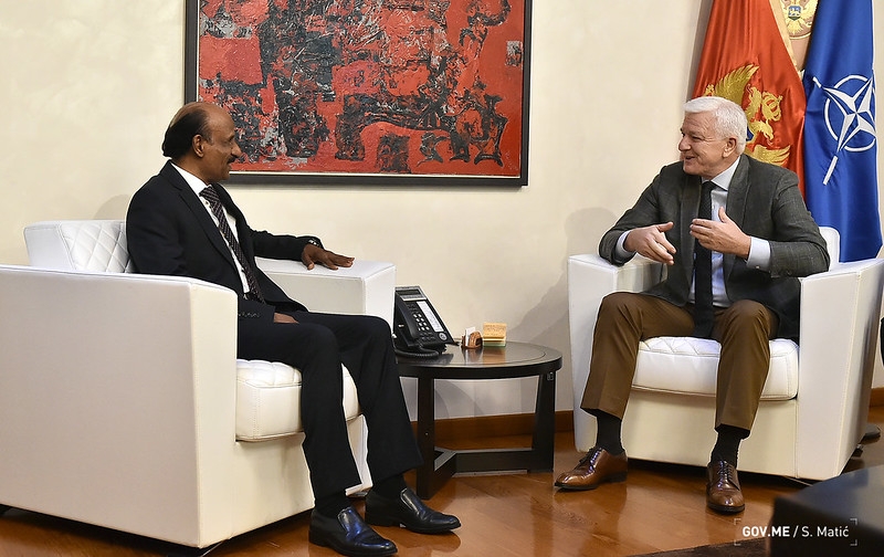 Marković sa ambasadorom UAE: Snažnije promovisati investicione potencijale Crne Gore