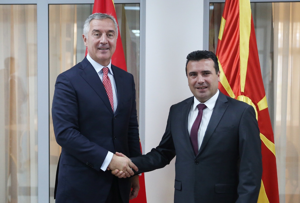 Đukanović – Zaev: Dobrosusjedska politika i regionalna saradnja ostaju prioriteti politike Podgorice i Skoplja