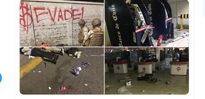 Vanredno stanje u Čileu: Sedam osoba poginulo (VIDEO)
