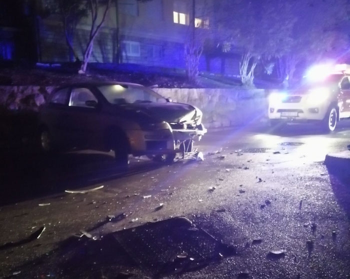 Herceg Novi: Čeoni sudar kod Školskog centra