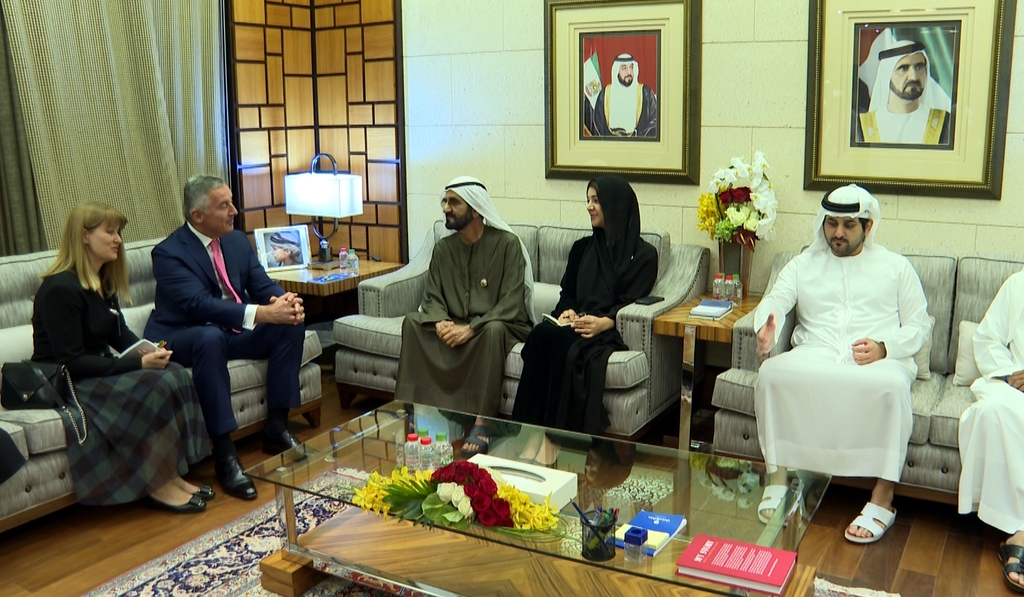 Đukanović sa vladarom Dubaija: Crna Gora ima odličan investicioni ambijent