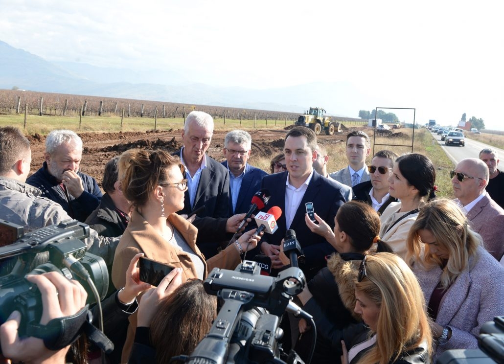 Počela gradnja bulevara od Podgorice prema Tuzima
