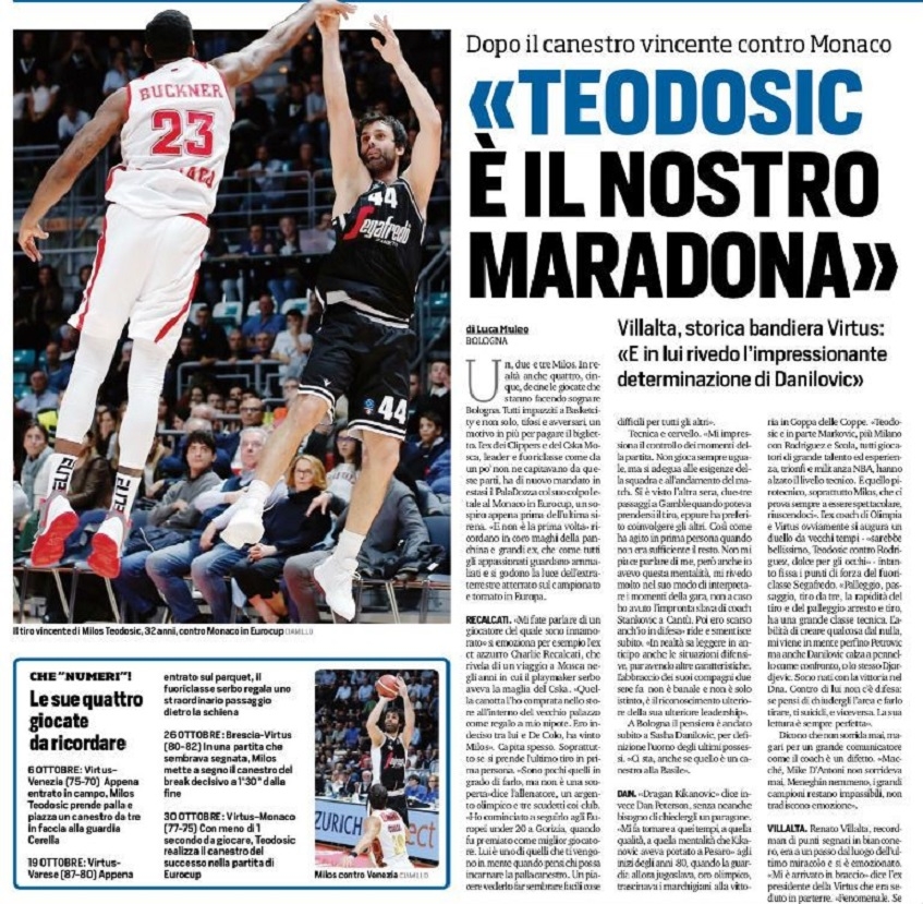 Teodosić je naš Maradona