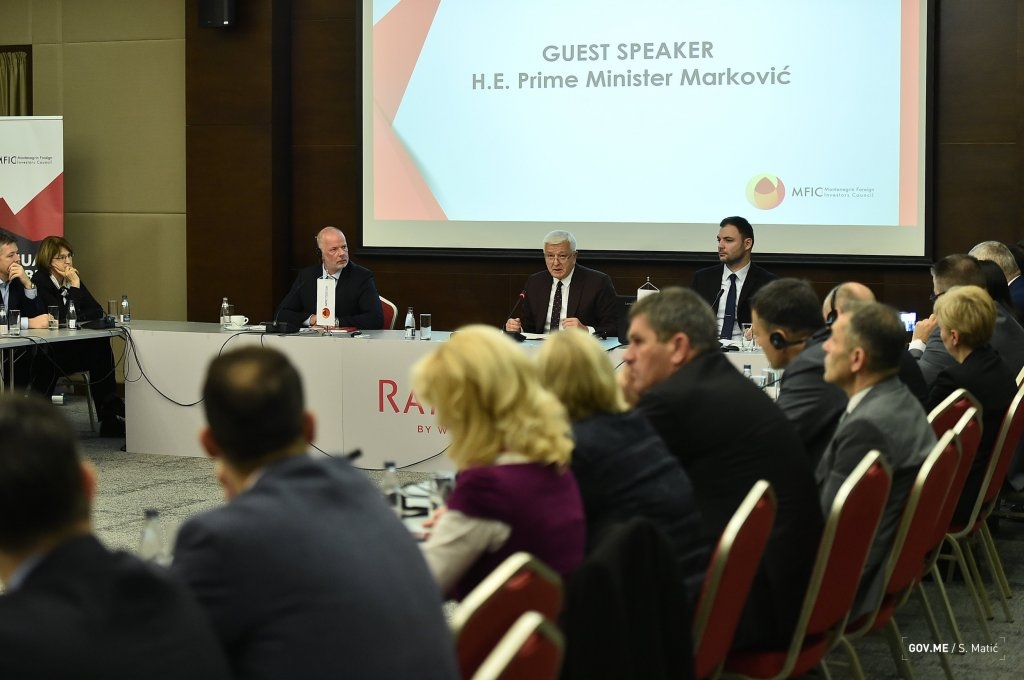 Marković: Crna Gora je sigurna destinacija, rast investicija iz zemalja NATO-a je preko 60 odsto
