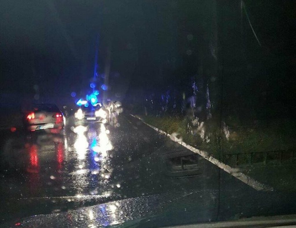 Odron na putu Podgorica-Nikšić, saobraćaj obustavljen