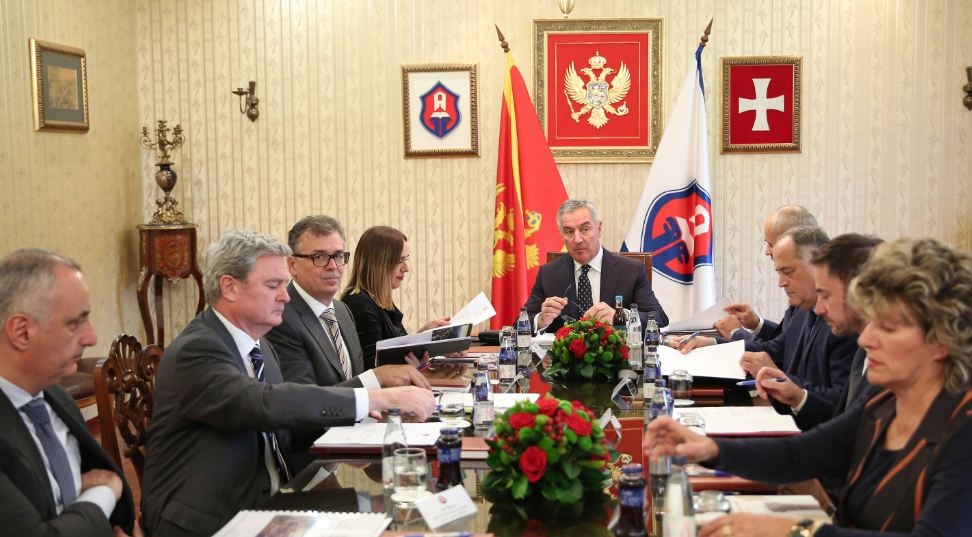 Đukanović predsjedavao sjednicom trećeg saziva Senata Prijestonice