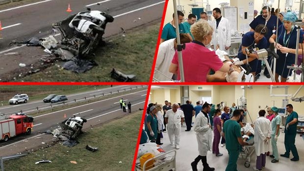 Stravična nesreća: Poginule četiri osobe, šestoro teško povrijeđenih na autoputu Beograd-Niš