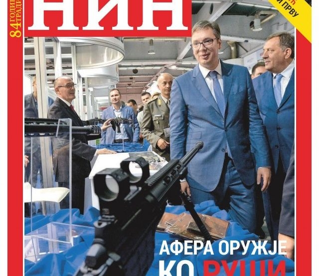 Vučić na nišanu na naslovnici NIN-a, čitaoci žele da se naslovnica povuče