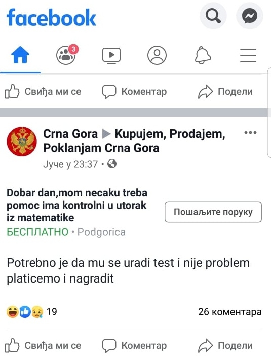 Oglas iz Crne Gore koji je zapalio društvene mreže: Ne biste vjerovali šta ovaj čovjek traži