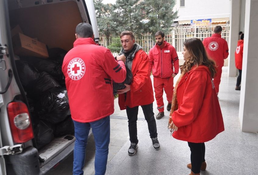 Na žiro račun Crvenog krsta do sada uplaćeno 90 453 eura za pomoć Albaniji