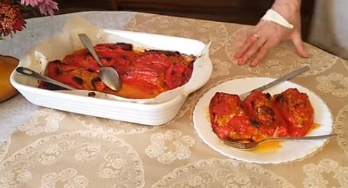 Fantastične punjene posne paprike