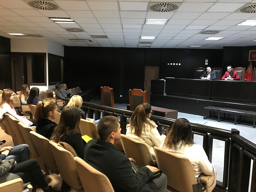 Osnovno državno tužilaštvo u Podgorici posjetili studenti Pravnog fakulteta
