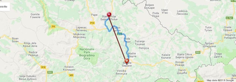 Građani blokirali put Berane – Bijelo Polje, policija pregovara o deblokadi