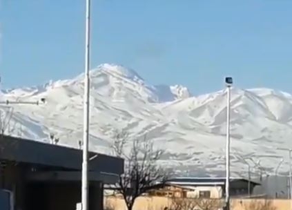 Iranska vojna letjelica pala u vulkan