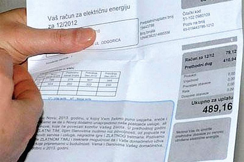 Neznatno niže cijene struje za domaćinstva od 1. januara