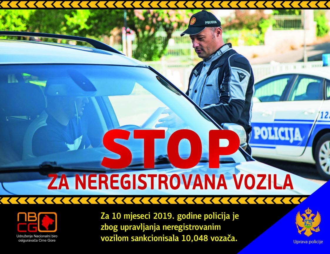 “Stop za neregistrovana vozila“: Iz saobraćaja isključeno 1.062 vozila