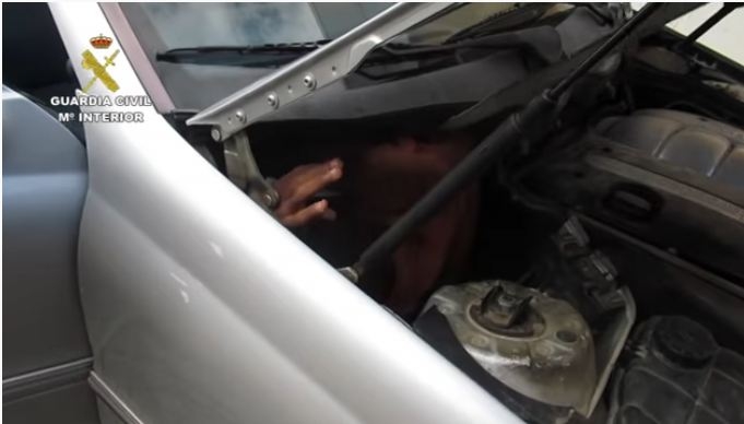 VIDEO: Migrant između instrument-table i motora!